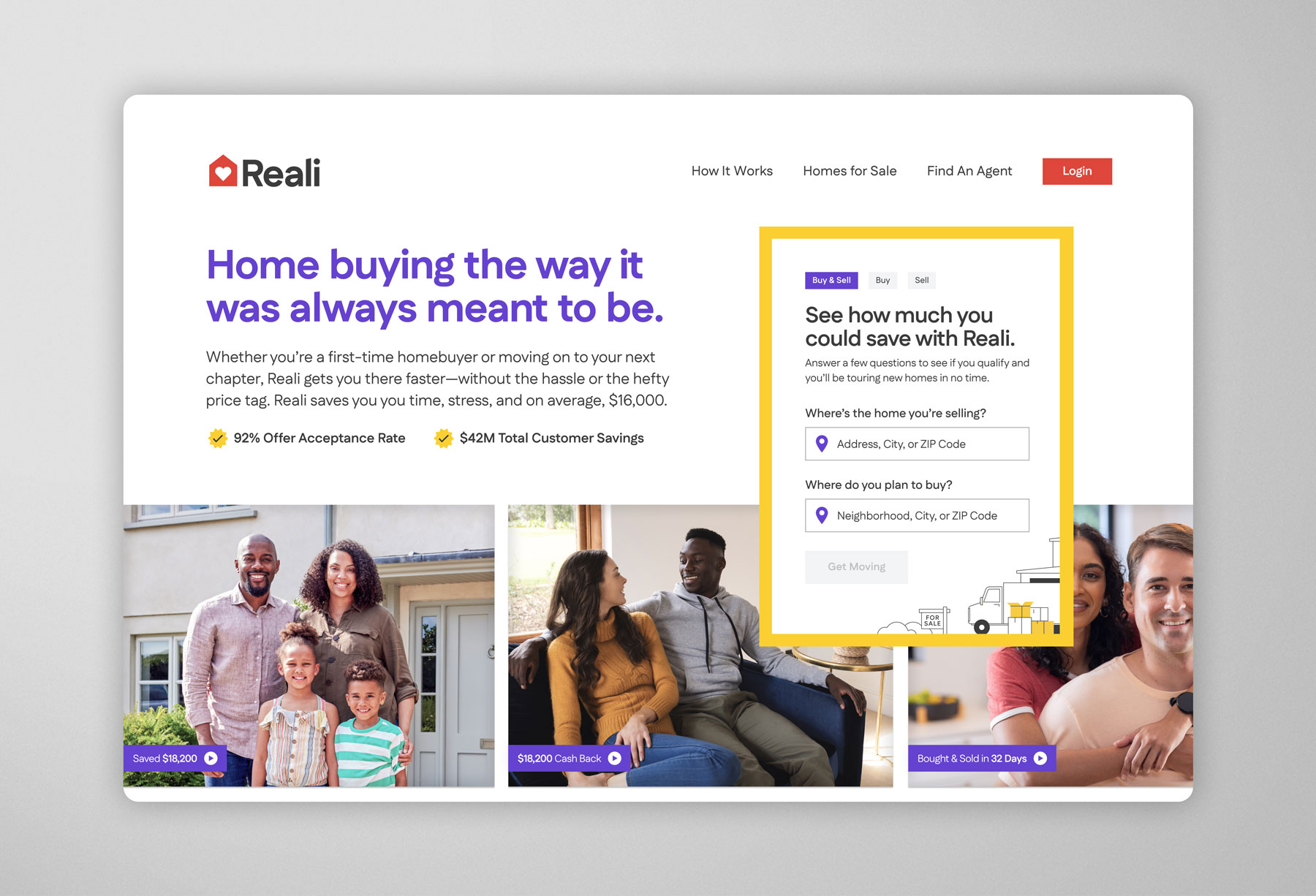 reali-website-homepage-design