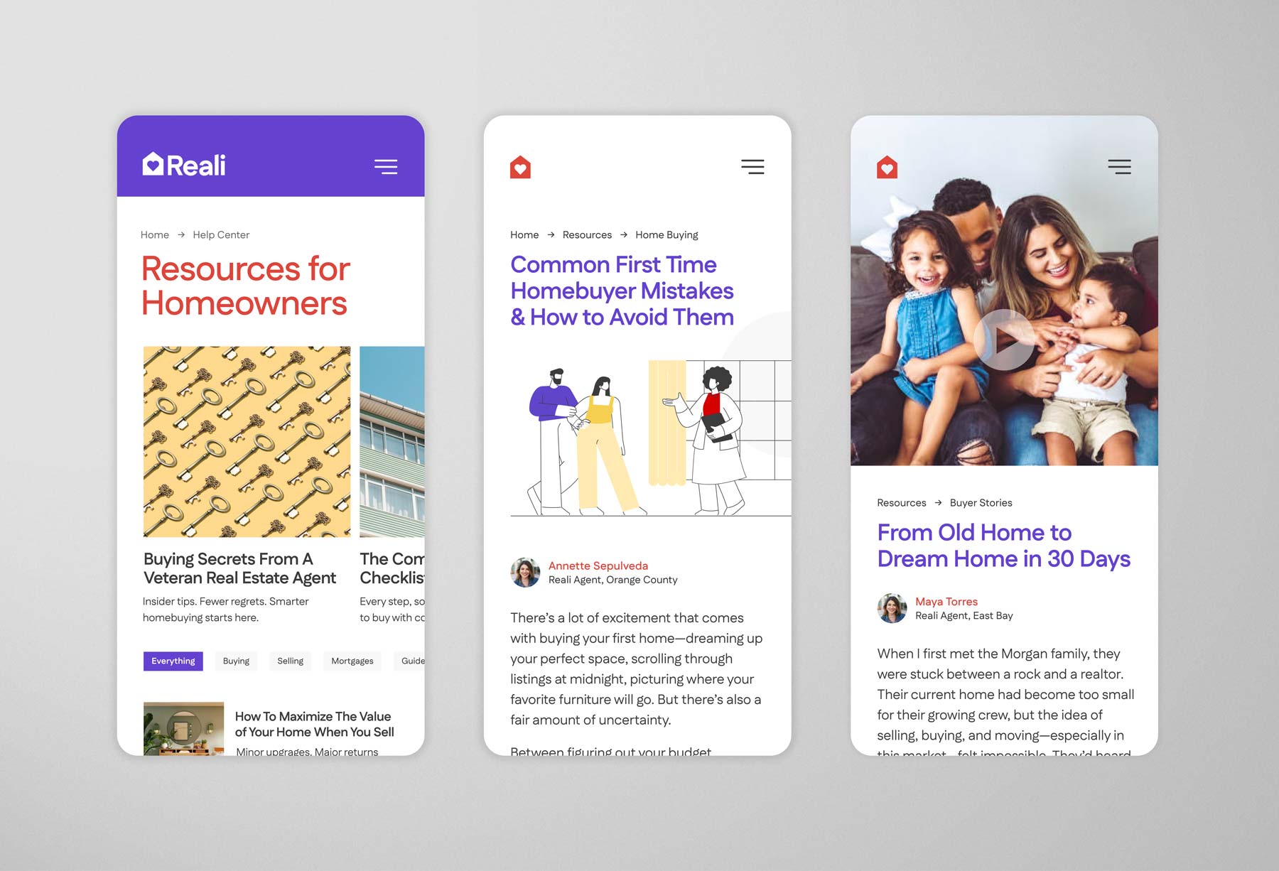 reali-website-mobile-content-design