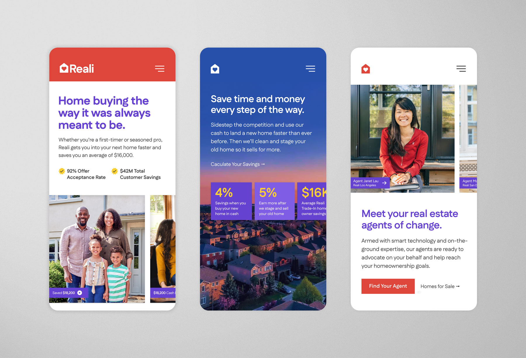 reali-website-mobile-main-page-design